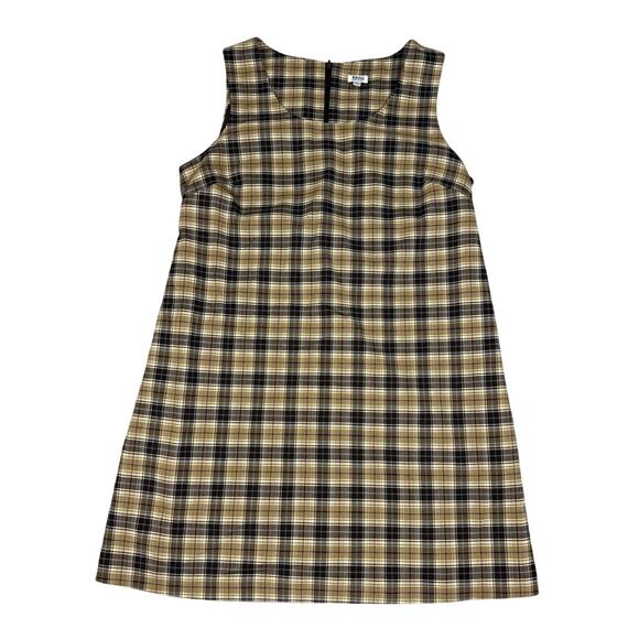 Vintage Mimi Maternity Womens Size S Plaid Mini Dress Fall Autumn - Picture 1 of 7
